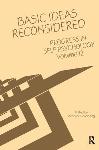 Бумажная книга «Progress in Self Psychology, V. 12: Basic Ideas Reconsidered» - фото №1
