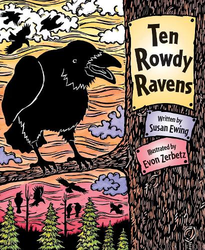 Паперова книга «Ten Rowdy Ravens», автор Сьюзен Юінг - фото №1