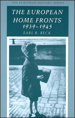 Бумажная книга «European Home Fronts 1939 - 1945», автор Эрл Р. Бек - фото №1
