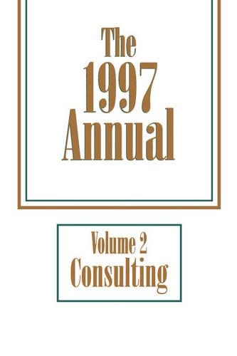 Бумажная книга «The Annual, 1997 Consulting», автор Джосси-Басс Пфайффер - фото №1
