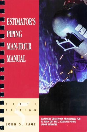 Паперова книга «Estimator's Piping Man-Hour Manual», автор Джон С. Пейдж - фото №1