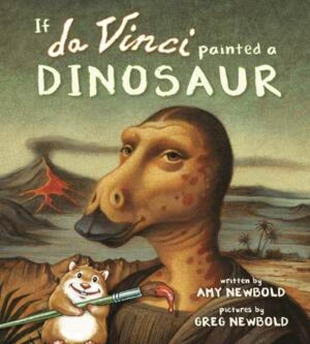 Бумажная книга «If da Vinci Painted a Dinosaur», автор Эми Ньюболд - фото №1