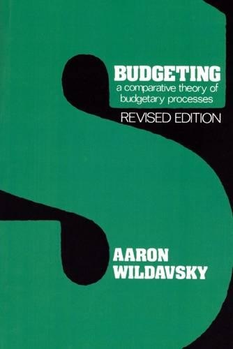 Бумажная книга «Budgeting: A Comparative Theory of Budgetary Processes, Revised Edition» - фото №1