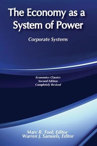 Бумажная книга «The Economy as a System of Power: Corporate Systems», автор Джордж Штернлиб - фото №1