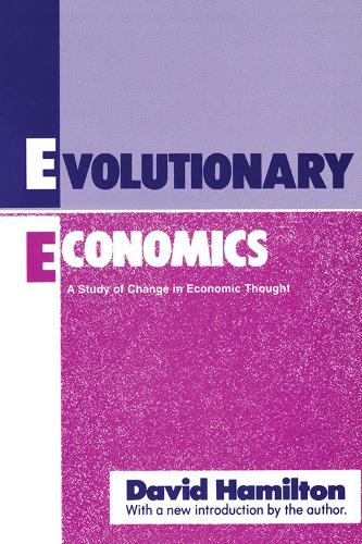 Бумажная книга «Evolutionary Economics: A Study of Change in Economic Thought», автор Дэвид Гамильтон - фото №1