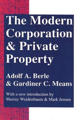 Бумажная книга «The Modern Corporation and Private Property», автор Гардинер Минс - фото №1