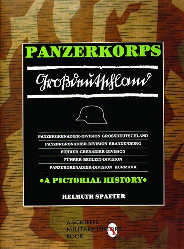 Бумажная книга «Panzerkorps Großdeutschland», автор Гельмут Шпетер - фото №1