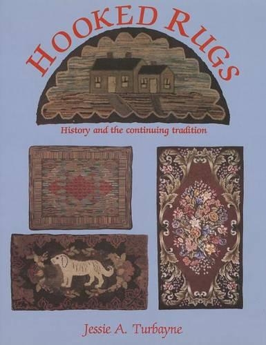 Паперова книга «Hooked Rugs», автор Джессі А. Турбейн - фото №1