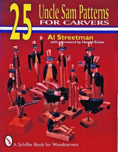 Паперова книга «25 Uncle Sam Patterns for Carvers», автор Ел Етрітман - фото №1