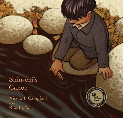 Бумажная книга «Shin-chi's Canoe», автор Никола Кэмпбелл - фото №1