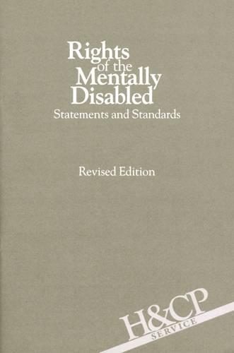 Бумажная книга «Rights of the Mentally Disabled: Statements and Standards», автор Американская психиатрическая ассоциация - фото №1