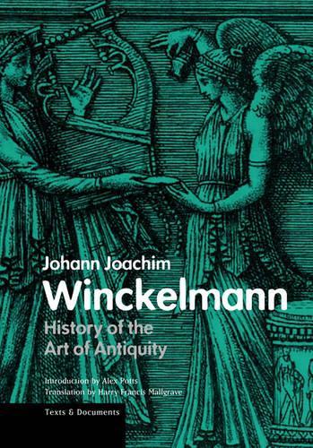Бумажная книга «History of the Art of Antiquity», автор Винкельман - фото №1