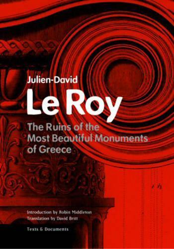 Паперова книга «The Ruins of the Most Beautiful Monuments of Greece», автор Ле Руа - фото №1