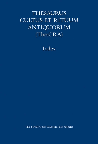 Бумажная книга «Thesaurus Cultus et Rituum Antiquorum – Abbreviations and Index», автор Егер - фото №1