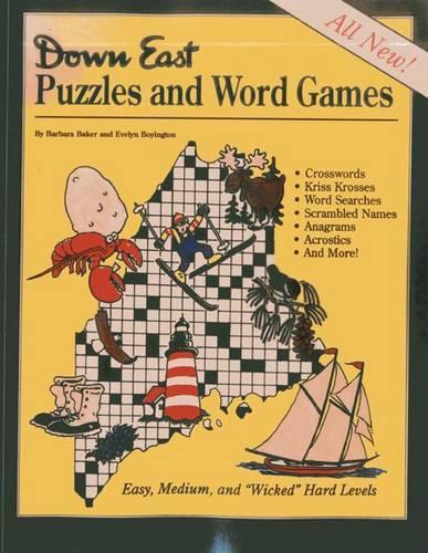 Бумажная книга «Down East Puzzles and Word Games», автор Барбара Бейкер - фото №1