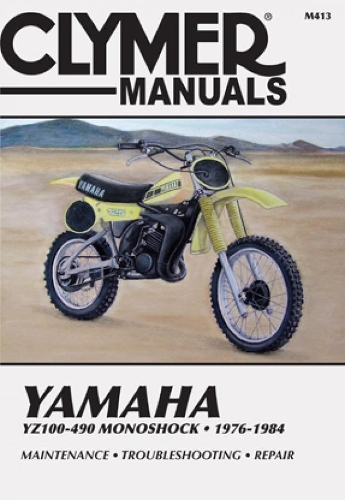 Паперова книга «Yamaha YZ100-490 Monoshock Motorcycle (1976-1984) Service Repair Manual», автор Haynes Publishing - фото №1