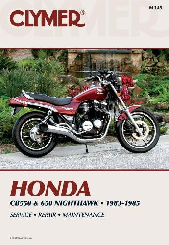 Паперова книга «Honda CB550 & 650 83-85», автор Haynes Publishing - фото №1