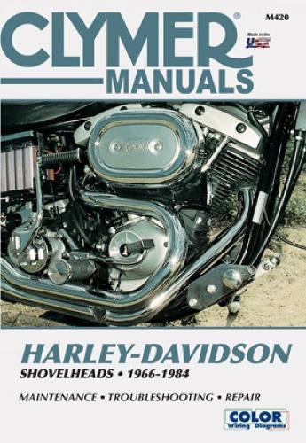 Паперова книга «Harley-Davidson Shovelhead Motorcycle (1966-1984) Clymer Repair Manual», автор Haynes Publishing - фото №1