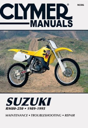 Паперова книга «Suzuki RM80-250 Motorcycle (1989-1995) Service Repair Manual», автор Haynes Publishing - фото №1