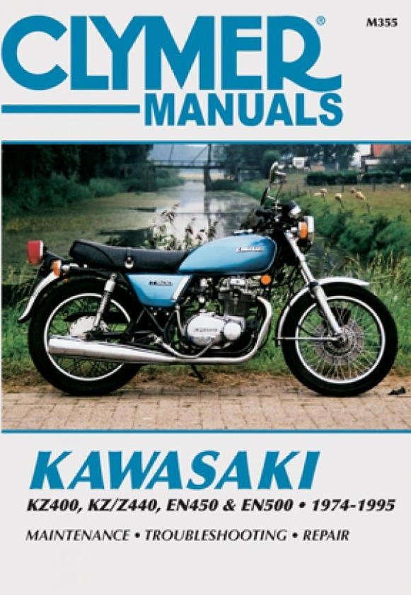 Бумажная книга «Kawasaki KZ400/Z440 EN450/500 74-95», автор Haynes Publishing - фото №1