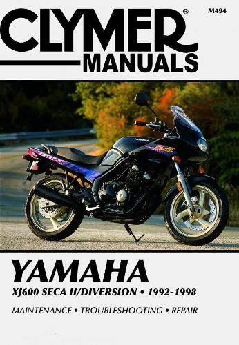 Паперова книга «Yamaha XJ600 Seca II/Diversion Motorcycle (1992-1998) Service Repair Manual», автор Haynes Publishing - фото №1