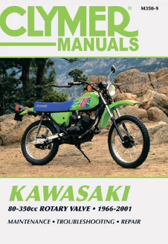 Паперова книга «Kawasaki 80-350cc Rotary Valve Motorcycle (1966-2001) Service Repair Manual», автор Haynes Publishing - фото №1
