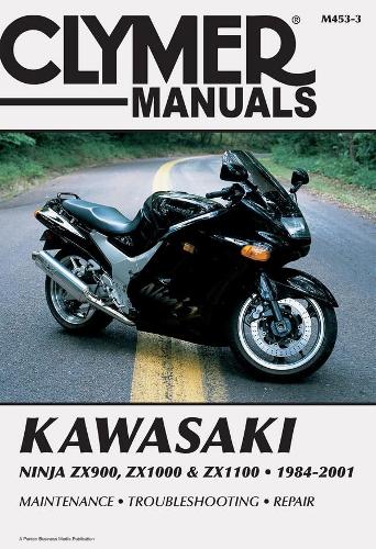 Бумажная книга «Kawasaki Ninja ZX900, ZX1000 & ZX1100 Motorcycle (1984-2001) Service Repair Manual», автор Haynes Publishing - фото №1