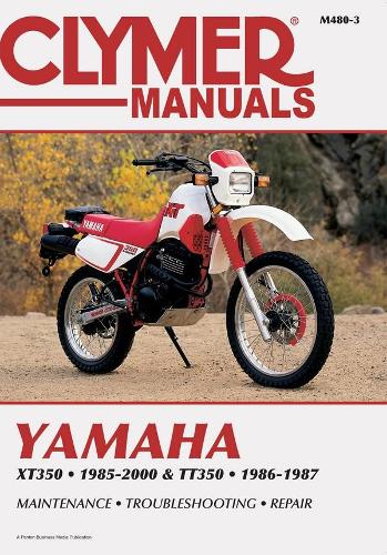 Бумажная книга «Yamaha XT350 & TT350 Motorcycle (1985-2000) Service Repair Manual», автор Haynes Publishing - фото №1