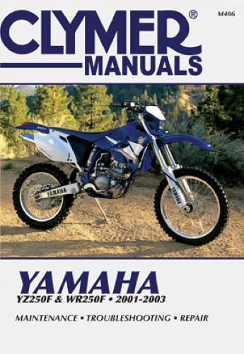 Паперова книга «Clymer Yamaha Yz/Wr250F 2001-2003», автор Haynes Publishing - фото №1