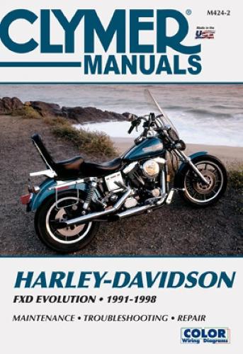 Паперова книга «Harley-Davidson FXD Evolution Motorcycle (1991-1998) Clymer Repair Manual», автор Haynes Publishing - фото №1