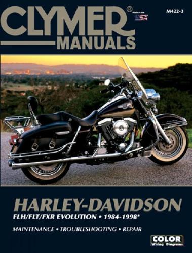 Бумажная книга «Harley-Davidson Road King, Electra, Tour Glide, Low Rider Motorcycle (1984-1998) Clymer Repair Manual», автор Haynes Publishing - фото №1