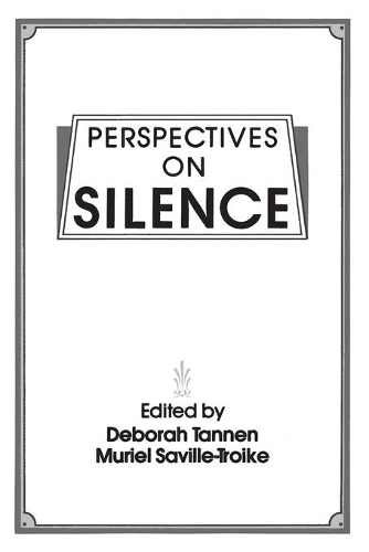 Бумажная книга «Perspectives on Silence», автор Мюриэль Сэвилл-Тройк - фото №1