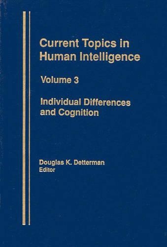 Бумажная книга «Individual Differences and Cognition», автор Дуглас. К. Деттерман - фото №1
