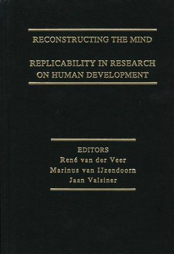 Бумажная книга «Reconstructing the Mind: Replicability in Research on Human Development», автор Маринус ван Идзендум - фото №1