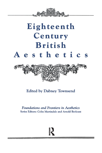 Паперова книга «Eighteenth-Century British Aesthetics», автор Дебні Таунсенд - фото №1