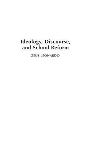 Паперова книга «Ideology, Discourse, and School Reform», автор Зевс Леонардо - фото №1