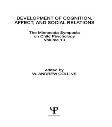 Паперова книга «Development of Cognition, Affect, and Social Relations: The Minnesota Symposia on Child Psychology, Volume 13» - фото №1