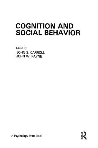 Бумажная книга «Cognition and Social Behavior» - фото №1