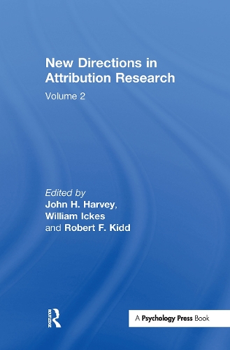 Паперова книга «New Directions in Attribution Research: Volume 1» - фото №1