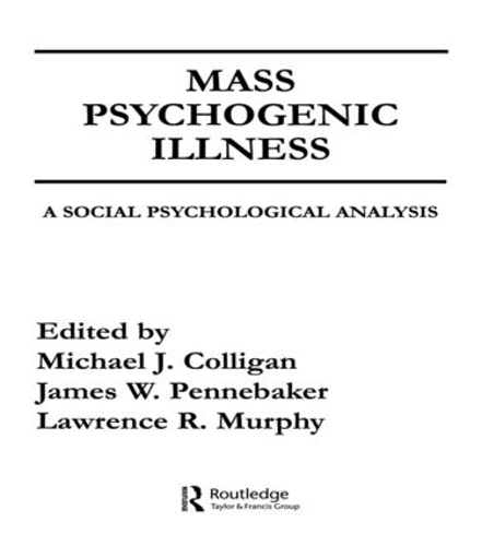 Бумажная книга «Mass Psychogenic Illness: A Social Psychological Analysis» - фото №1