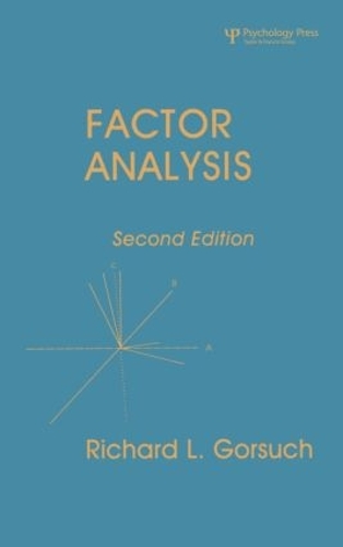 Паперова книга «Factor Analysis», автор Річард Л. Горсуч - фото №1