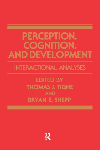 Бумажная книга «Perception, Cognition, and Development: Interactional Analyses» - фото №1
