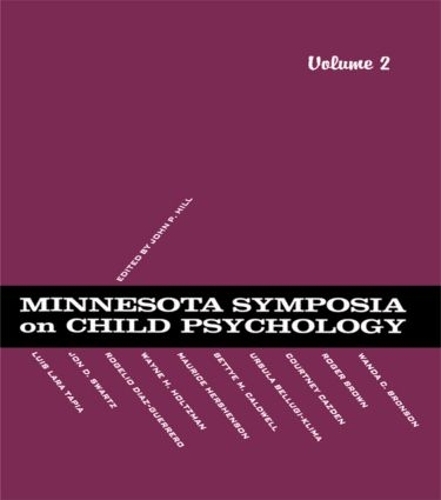 Бумажная книга «Minnesota Symposia on Child Psychology: Volume 2» - фото №1