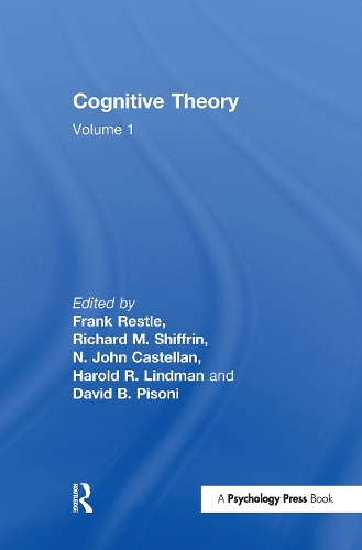 Бумажная книга «Cognitive Theory: Volume 1: Cognitive Theory», автор Ф. Рестл - фото №1
