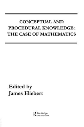 Бумажная книга «Conceptual and Procedural Knowledge: The Case of Mathematics» - фото №1