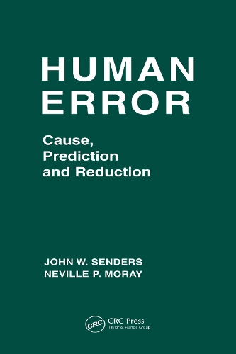 [object Object] «Human Error: Cause, Prediction, and Reduction», авторів Джон В. Сендерс, Невілл П. Морі - фото №1