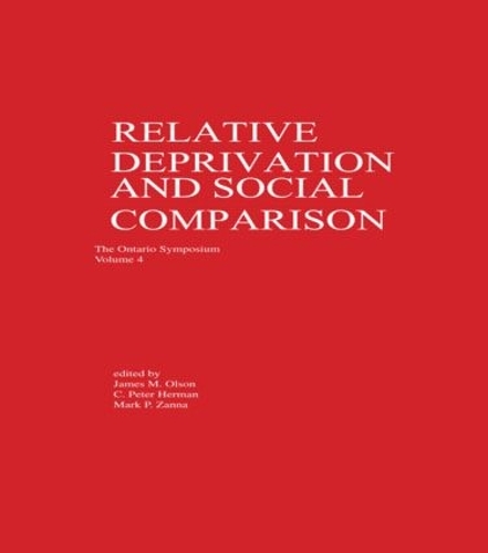 Паперова книга «Relative Deprivation and Social Comparison: The Ontario Symposium, Volume 4» - фото №1