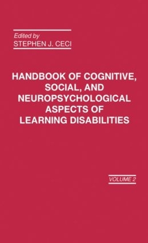 Бумажная книга «Handbook of Cognitive, Social, and Neuropsychological Aspects of Learning Disabilities: Volume 2» - фото №1