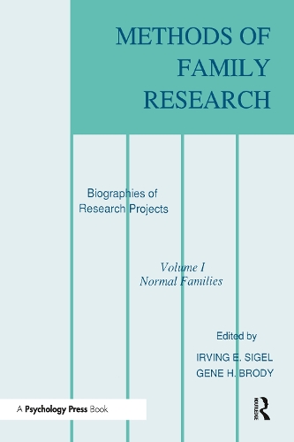 Бумажная книга «Methods of Family Research: Biographies of Research Projects» - фото №1