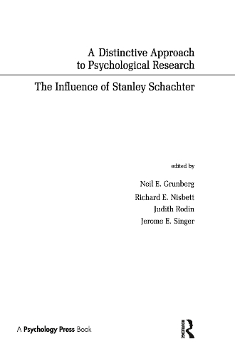 Паперова книга «A Distinctive Approach To Psychological Research: The Influence of Stanley Schachter» - фото №1